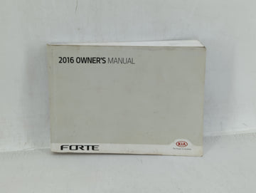 2016 Kia Forte Owners Manual Book Guide OEM Used Auto Parts - Oemusedautoparts1.com