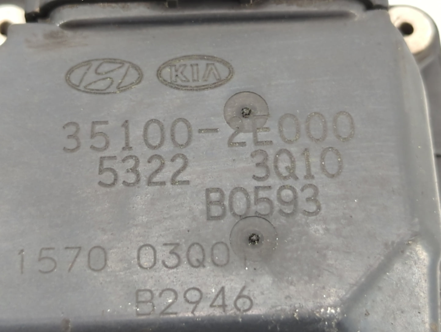 2014-2018 Kia Forte Throttle Body P/N:35100-2E000 1302150124 Fits Fits 2011 2012 2013 2014 2015 2016 2017 2018 2019 2020 202