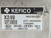 2016 Kia Forte PCM Engine Control Computer ECU ECM PCU OEM P/N:39133-2EYD1 39133-2EYB7 Fits OEM Used Auto Parts - Oemusedaut