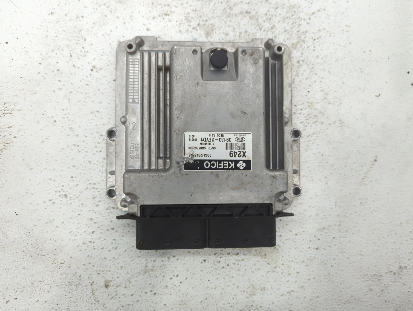 2016 Kia Forte PCM Engine Control Computer ECU ECM PCU OEM P/N:39133-2EYD1 39133-2EYB7 Fits OEM Used Auto Parts - Oemusedaut