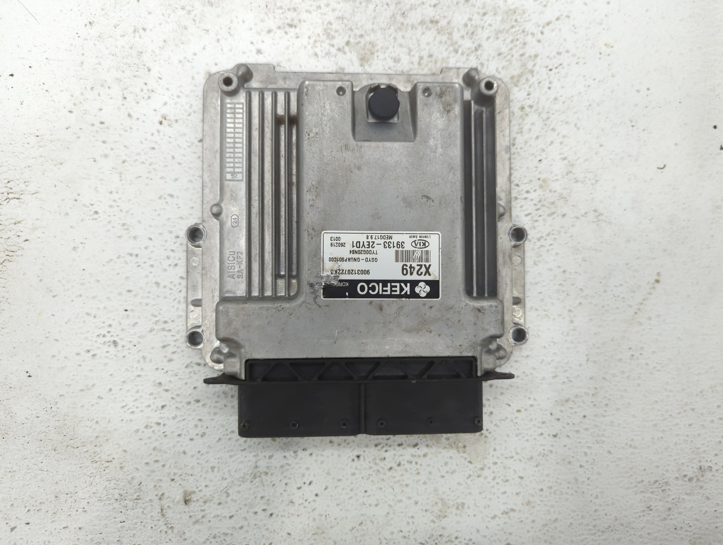 2016 Kia Forte PCM Engine Control Computer ECU ECM PCU OEM P/N:39133-2EYD1 39133-2EYB7 Fits OEM Used Auto Parts - Oemusedaut