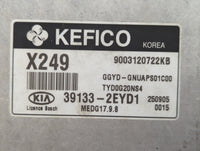 2016 Kia Forte PCM Engine Control Computer ECU ECM PCU OEM P/N:39133-2EYD1 39133-2EYB7 Fits OEM Used Auto Parts - Oemusedaut