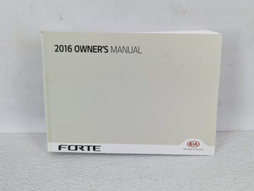 2016 Kia Forte Owners Manual Book Guide OEM Used Auto Parts - Oemusedautoparts1.com