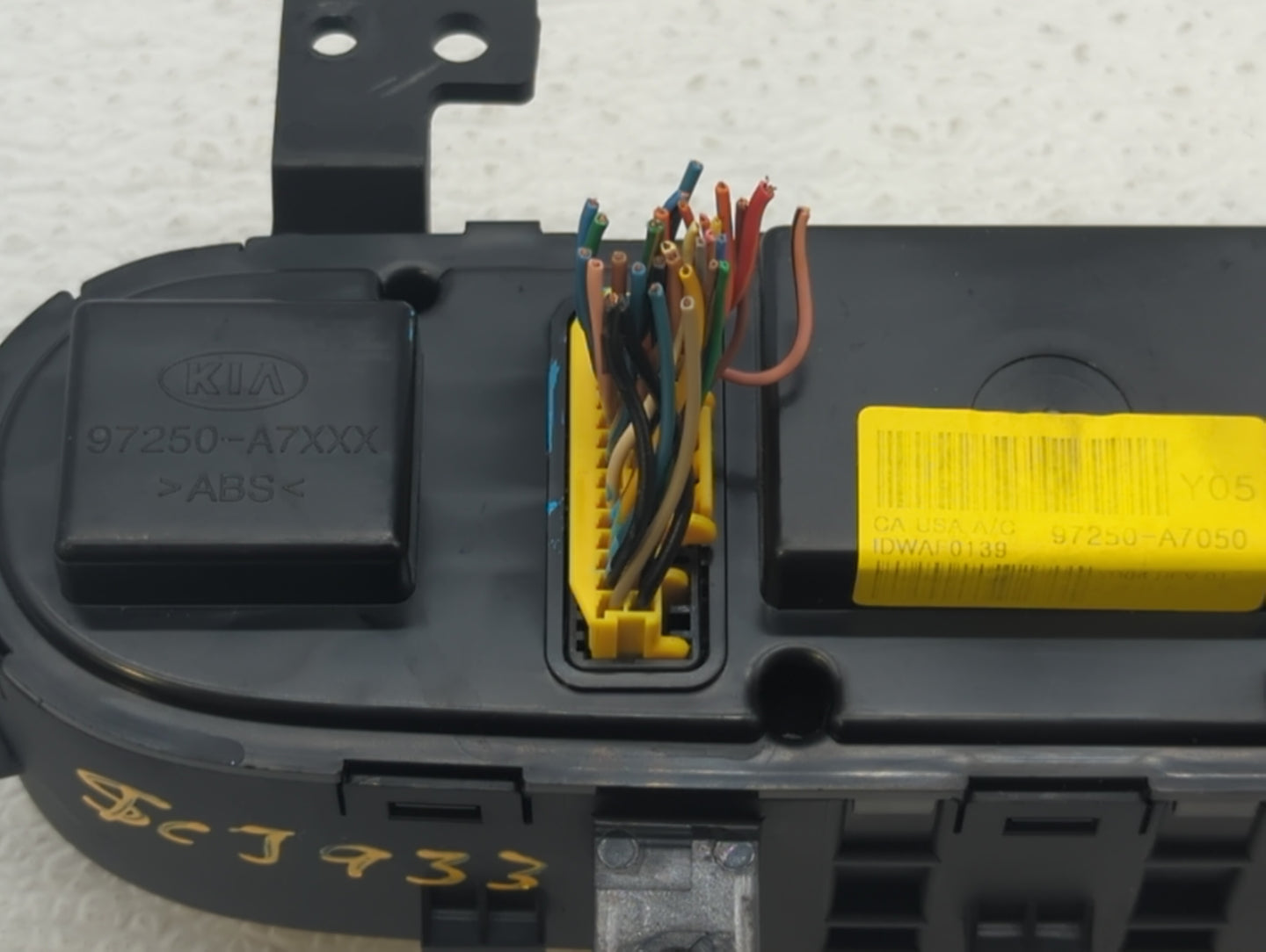 2014-2016 Kia Forte Climate Control Module Temperature AC/Heater Replacement P/N:97250-A7050 97250-B0AA0 Fits Fits 2014 2015