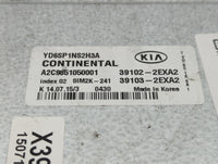2016 Kia Forte PCM Engine Control Computer ECU ECM PCU OEM P/N:39103-2EXA2 39102-2EXA2, 39103-2EXB2, 39102-2EXB2 Fits OEM Us