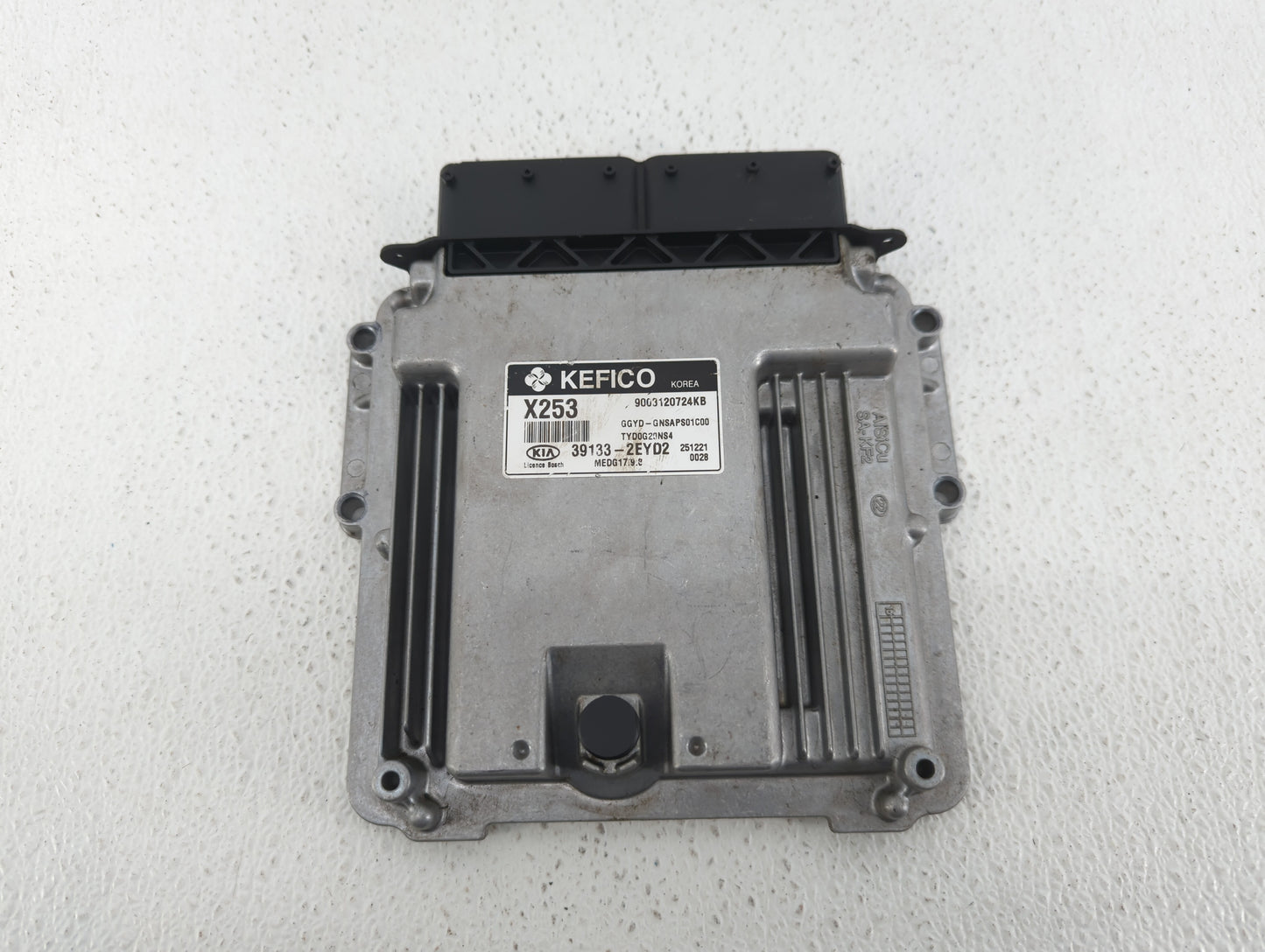 2016 Kia Forte PCM Engine Control Computer ECU ECM PCU OEM P/N:39133-2EYD2 39133-2EYD1, 39131-2EYD1 Fits OEM Used Auto Parts