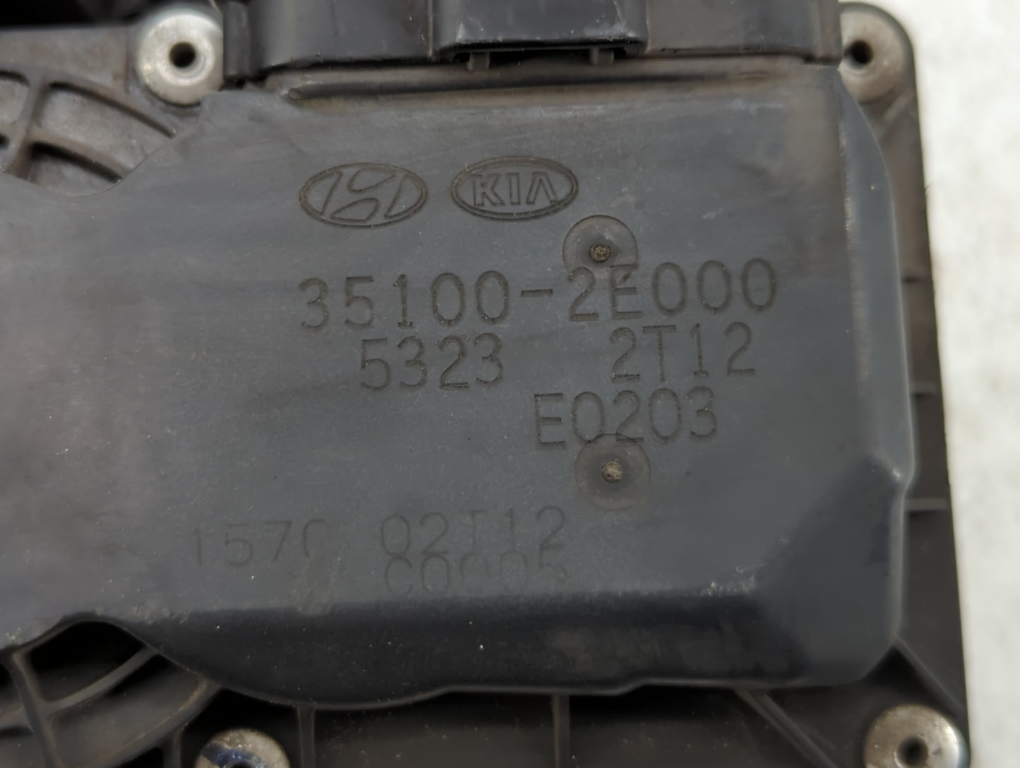 2014-2018 Kia Forte Throttle Body P/N:35100-2E000 Fits Fits 2011 2012 2013 2014 2015 2016 2017 2018 2019 2020 2021 OEM Used 