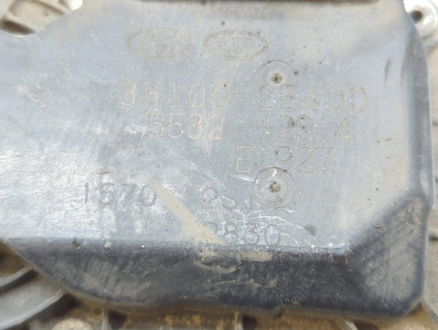 2014-2016 Kia Forte Throttle Body P/N:5532 12S14 35100-2E400 Fits Fits 2012 2013 2014 2015 2016 2018 2019 2020 2021 OEM Used