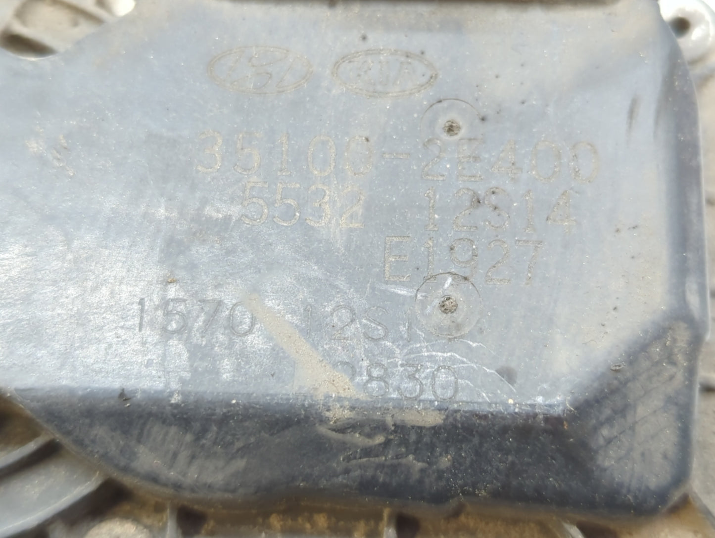 2014-2016 Kia Forte Throttle Body P/N:5532 12S14 35100-2E400 Fits Fits 2012 2013 2014 2015 2016 2018 2019 2020 2021 OEM Used