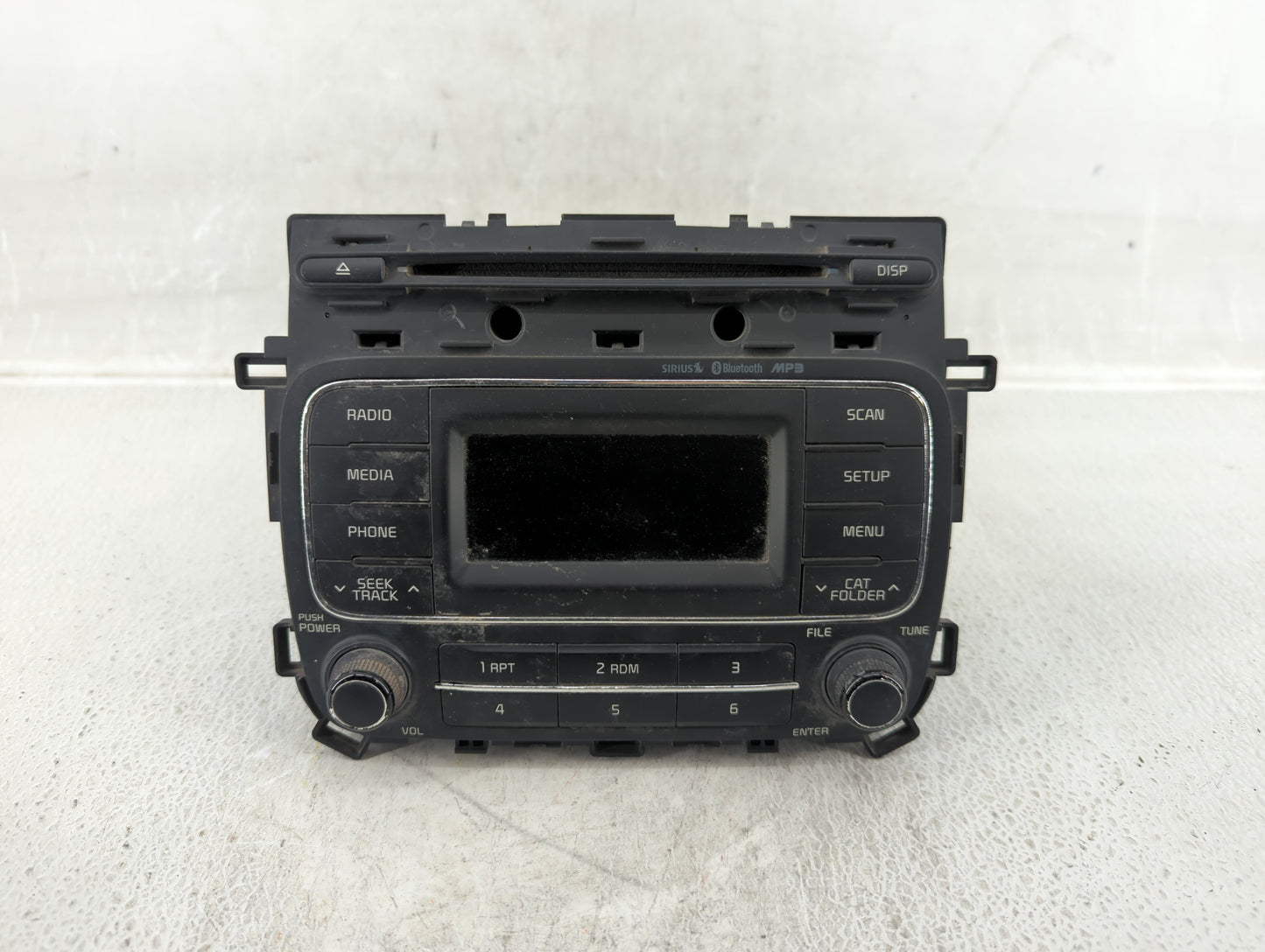 2014-2016 Kia Forte Radio AM FM Cd Player Receiver Replacement P/N:96170-A717WK Fits Fits 2014 2015 2016 OEM Used Auto Parts