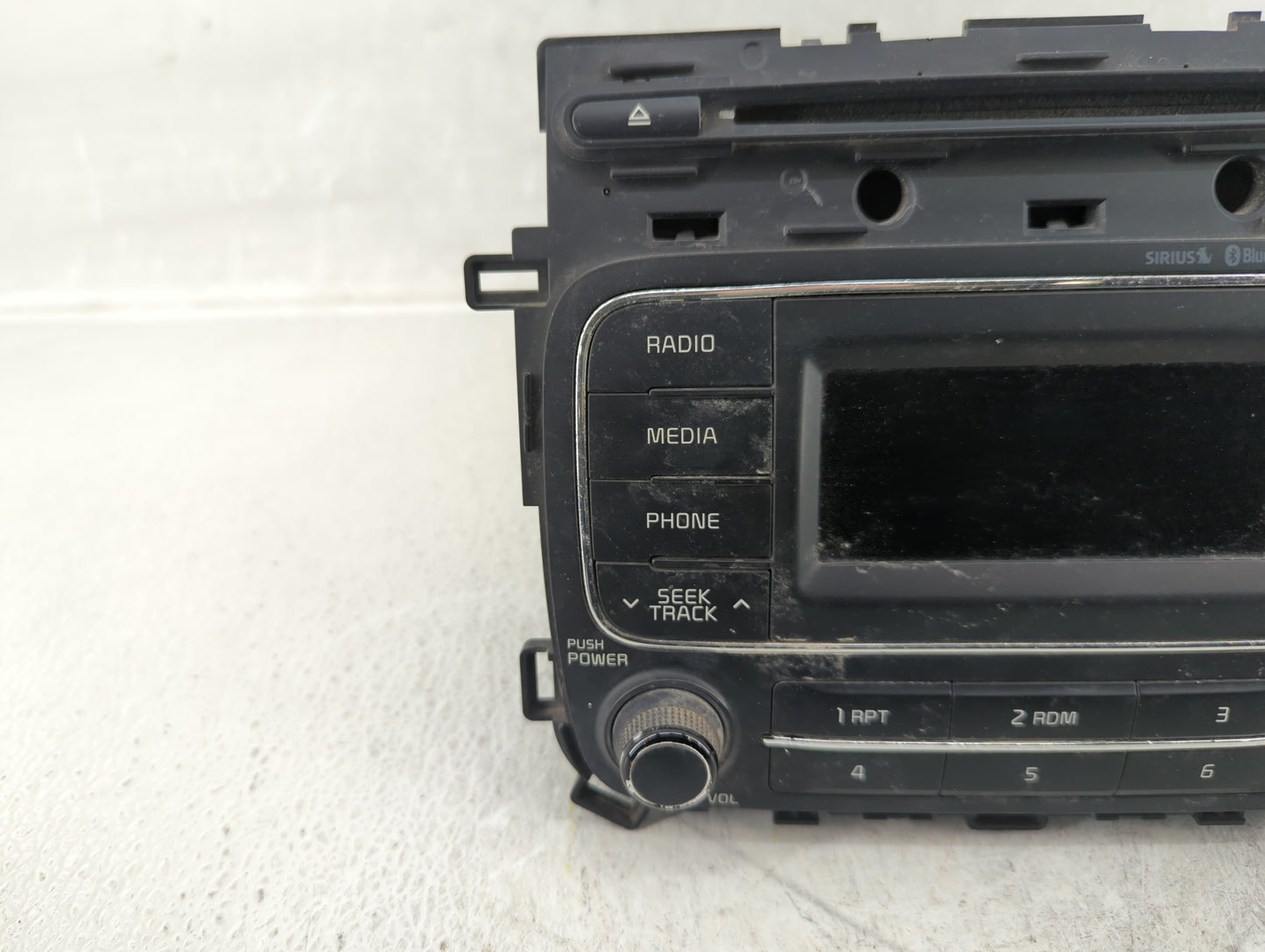 2014-2016 Kia Forte Radio AM FM Cd Player Receiver Replacement P/N:96170-A717WK Fits Fits 2014 2015 2016 OEM Used Auto Parts