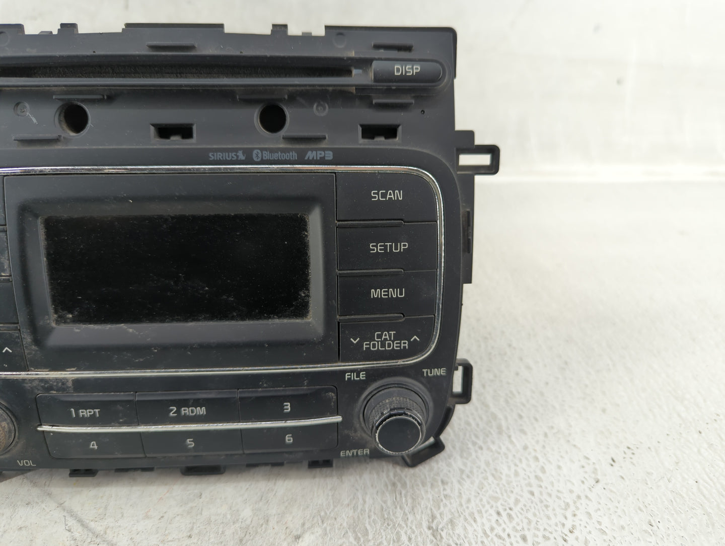 2014-2016 Kia Forte Radio AM FM Cd Player Receiver Replacement P/N:96170-A717WK Fits Fits 2014 2015 2016 OEM Used Auto Parts