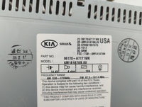 2014-2016 Kia Forte Radio AM FM Cd Player Receiver Replacement P/N:96170-A717WK Fits Fits 2014 2015 2016 OEM Used Auto Parts