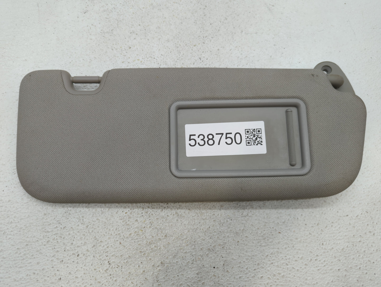 2014-2016 Kia Forte Sun Visor Shade Replacement Passenger Right Mirror Fits Fits 2014 2015 2016 OEM Used Auto Parts - Oemuse