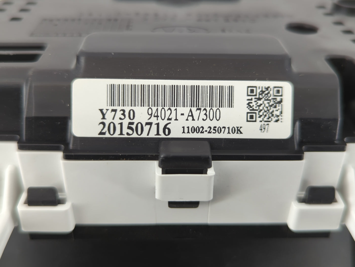2016 Kia Forte Instrument Cluster Speedometer Gauges P/N:94021-A7300 Fits OEM Used Auto Parts - Oemusedautoparts1.com