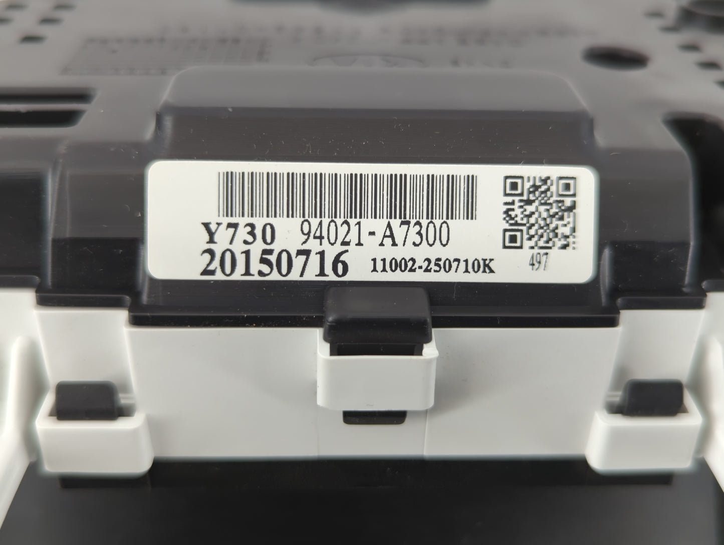 2016 Kia Forte Instrument Cluster Speedometer Gauges P/N:94021-A7300 Fits OEM Used Auto Parts - Oemusedautoparts1.com