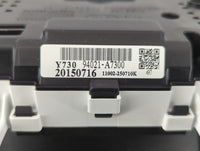 2016 Kia Forte Instrument Cluster Speedometer Gauges P/N:94021-A7300 Fits OEM Used Auto Parts - Oemusedautoparts1.com