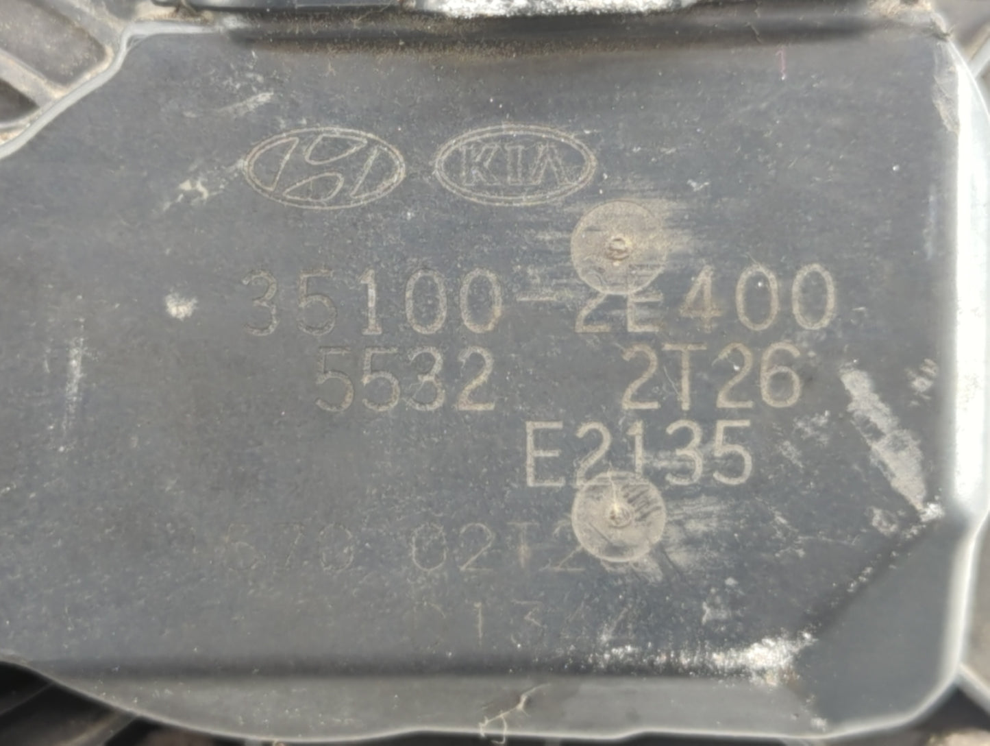 2014-2016 Kia Forte Throttle Body P/N:5532 12S14 35100-2E400 Fits Fits 2012 2013 2014 2015 2016 2018 2019 2020 2021 OEM Used