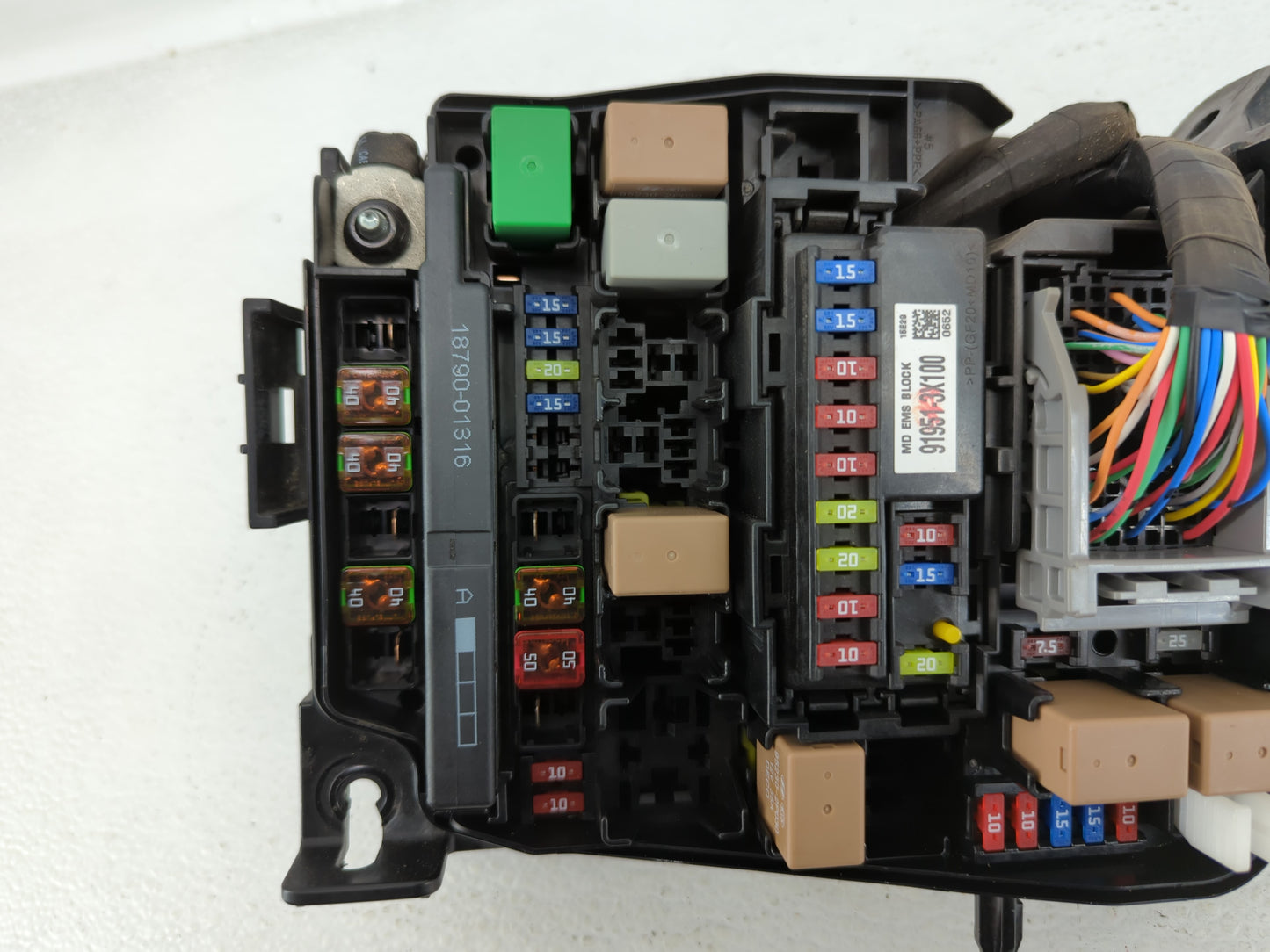 2014-2016 Kia Forte Fusebox Fuse Box Panel Relay Module P/N:91204 A7632 Fits Fits 2014 2015 2016 OEM Used Auto Parts - Oemus