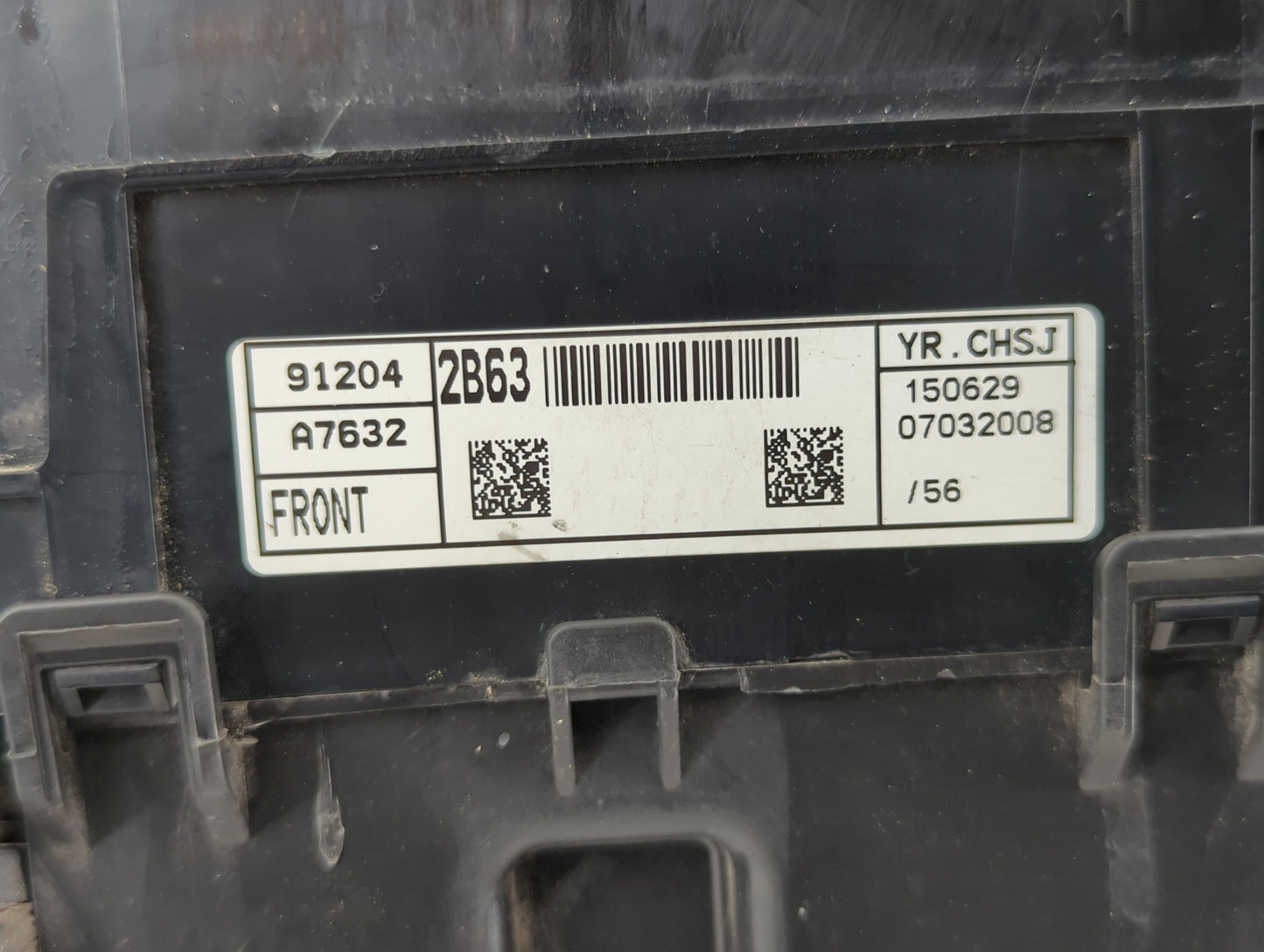 2014-2016 Kia Forte Fusebox Fuse Box Panel Relay Module P/N:91204 A7632 Fits Fits 2014 2015 2016 OEM Used Auto Parts - Oemus