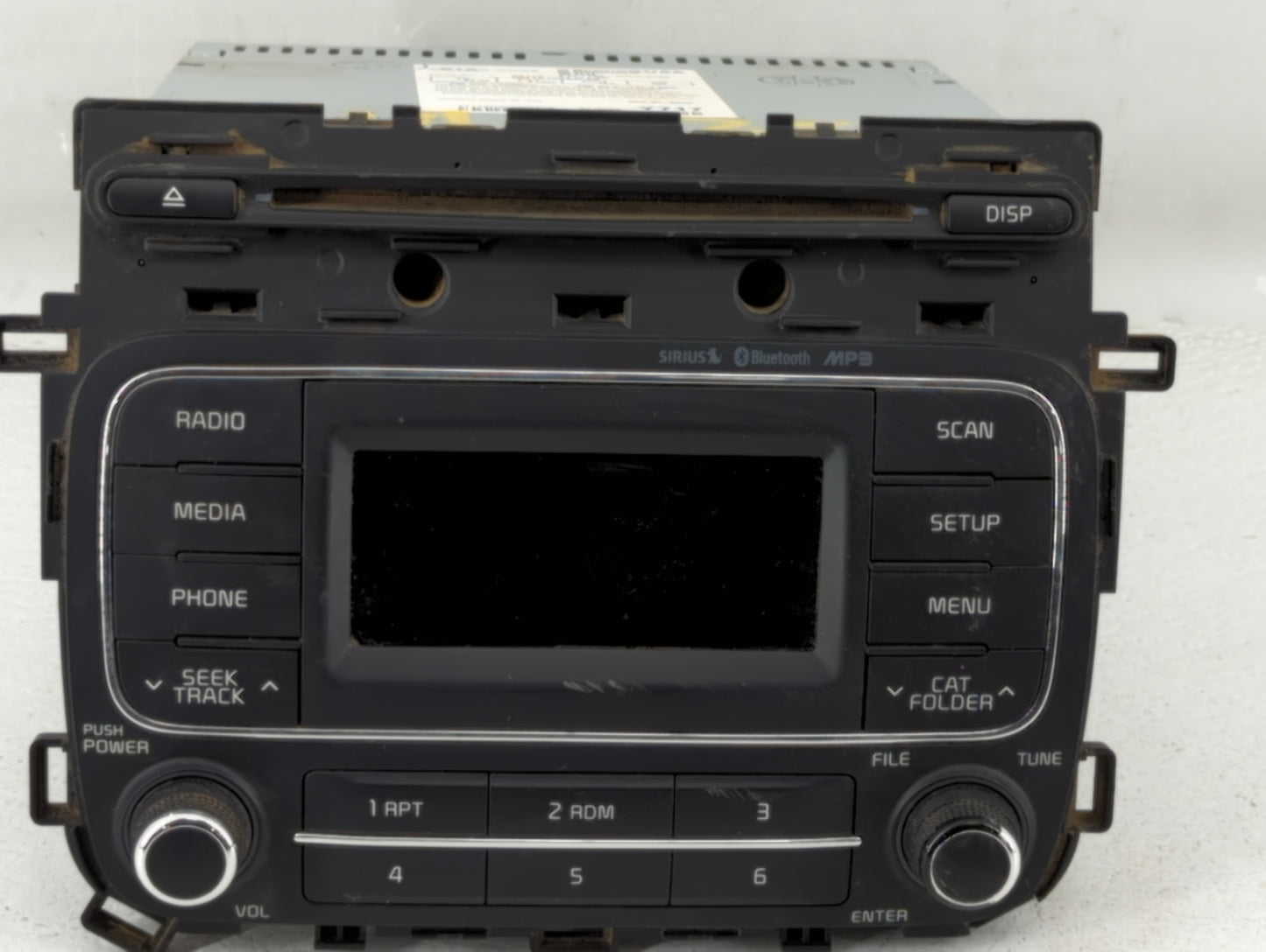 2014-2016 Kia Forte Am Fm Cd Player Radio Receiver 554564 - Oemusedautoparts1.com