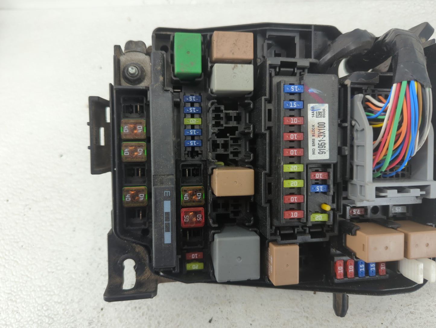 2014-2016 Kia Forte Fusebox Fuse Box Panel Relay Module P/N:91209-A7192 Fits Fits 2014 2015 2016 OEM Used Auto Parts - Oemus