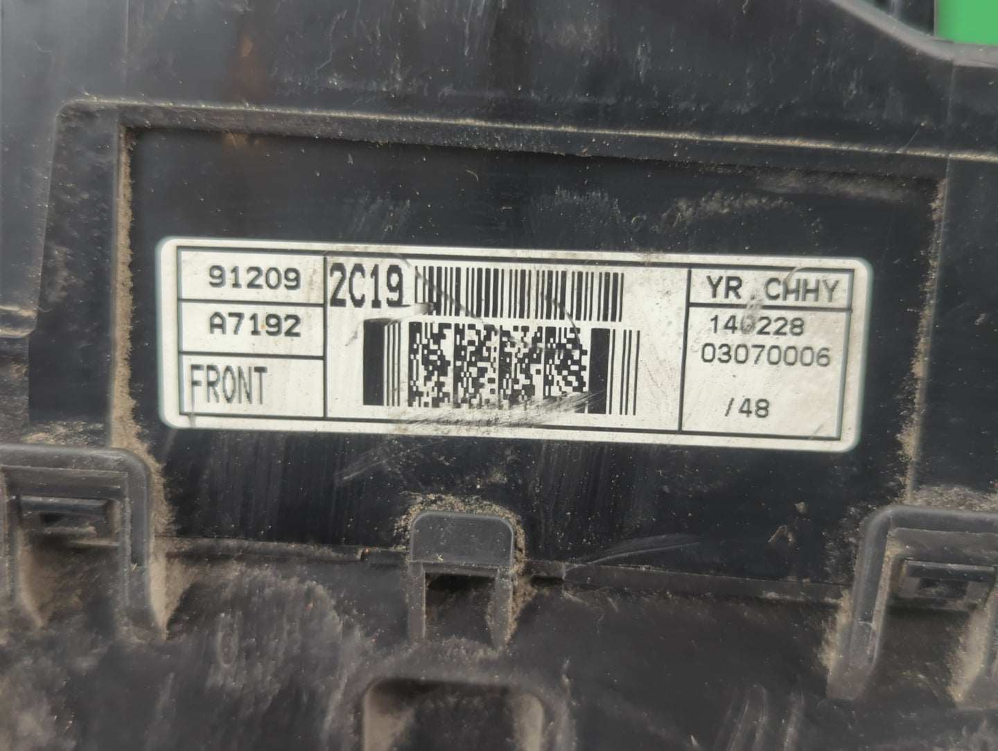 2014-2016 Kia Forte Fusebox Fuse Box Panel Relay Module P/N:91209-A7192 Fits Fits 2014 2015 2016 OEM Used Auto Parts - Oemus