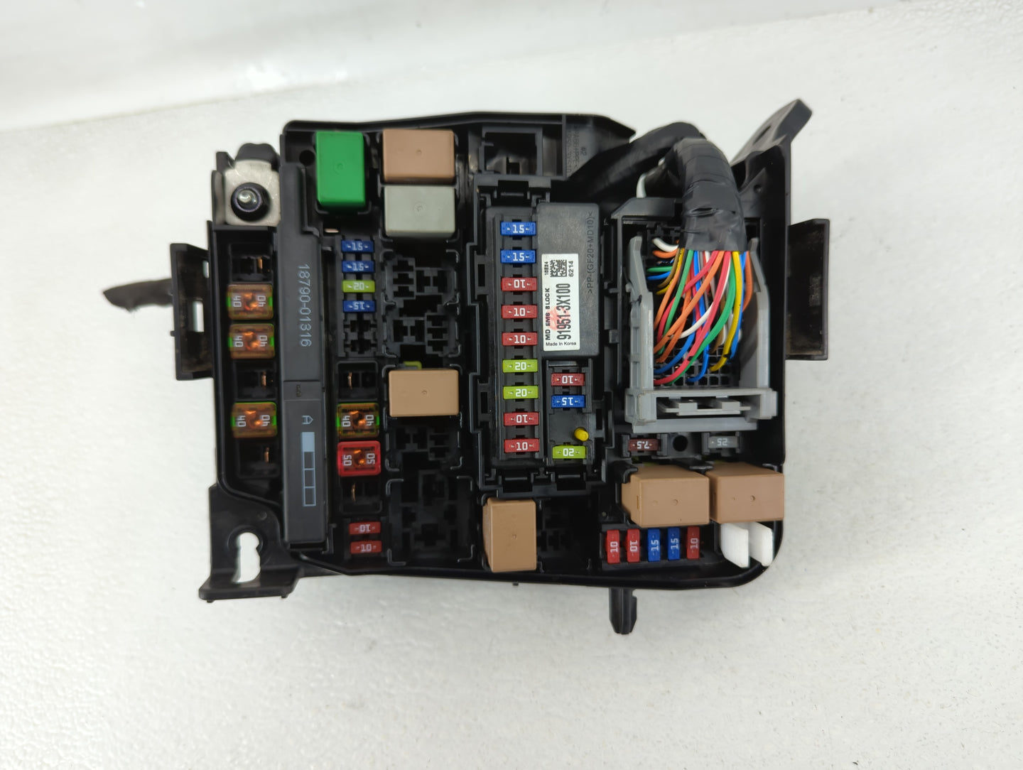 2014-2016 Kia Forte Fusebox Fuse Box Panel Relay Module P/N:91208 A7892 Fits Fits 2014 2015 2016 OEM Used Auto Parts - Oemus