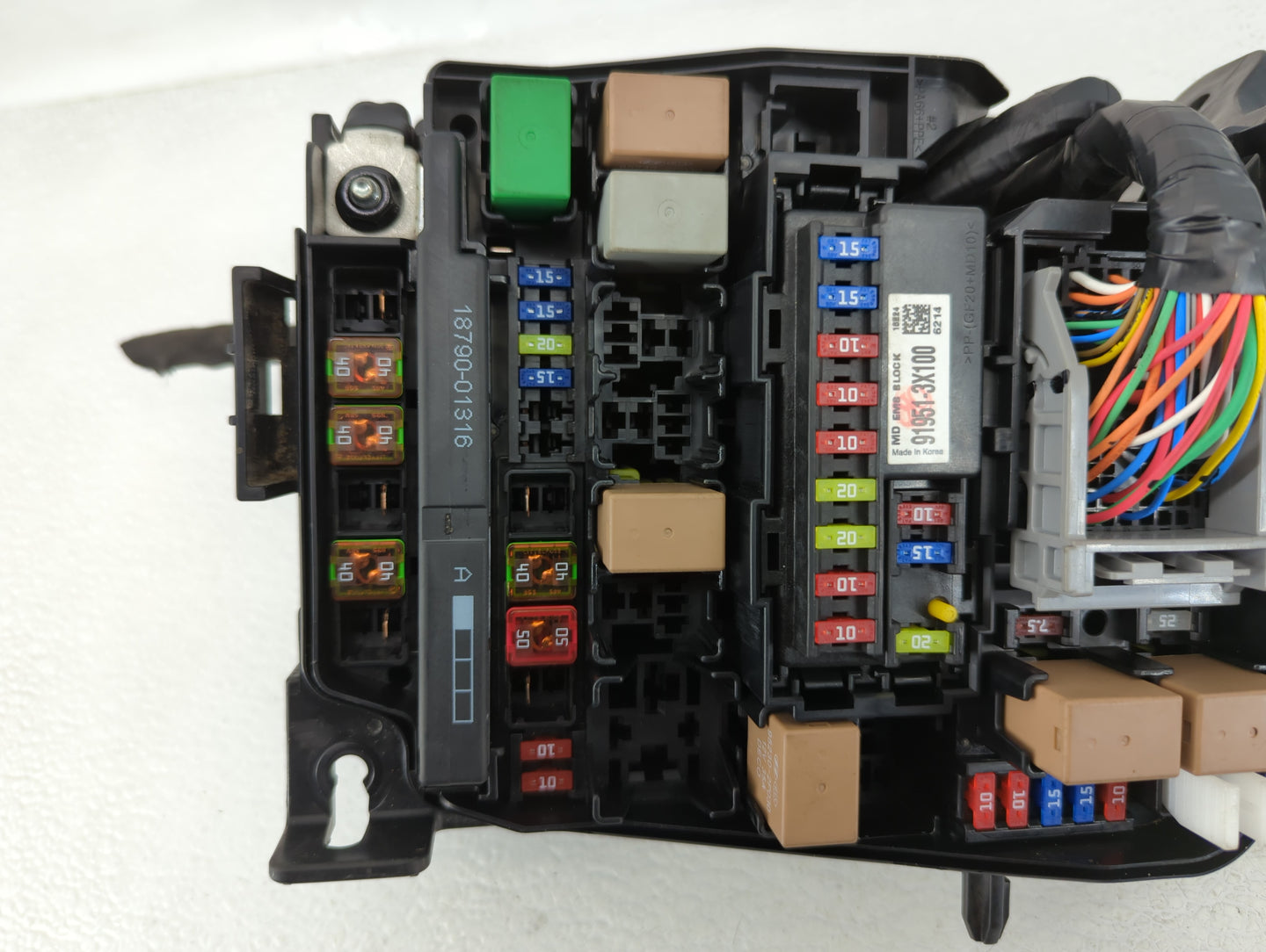 2014-2016 Kia Forte Fusebox Fuse Box Panel Relay Module P/N:91208 A7892 Fits Fits 2014 2015 2016 OEM Used Auto Parts - Oemus
