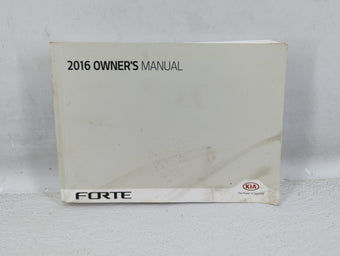 compare product 2016 Kia Forte Owners Manual Book Guide P/N:GA70-EU55C OEM Used Auto Parts