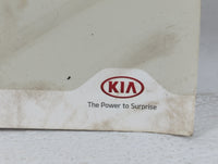 2016 Kia Forte Owners Manual Book Guide P/N:GA70-EU55C OEM Used Auto Parts - Oemusedautoparts1.com