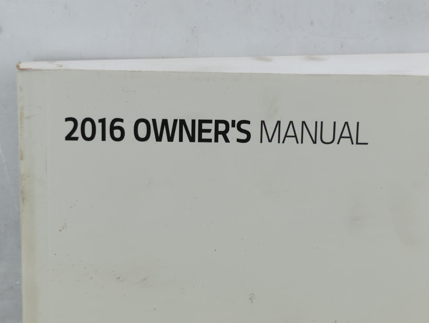 2016 Kia Forte Owners Manual Book Guide P/N:GA70-EU55C OEM Used Auto Parts - Oemusedautoparts1.com