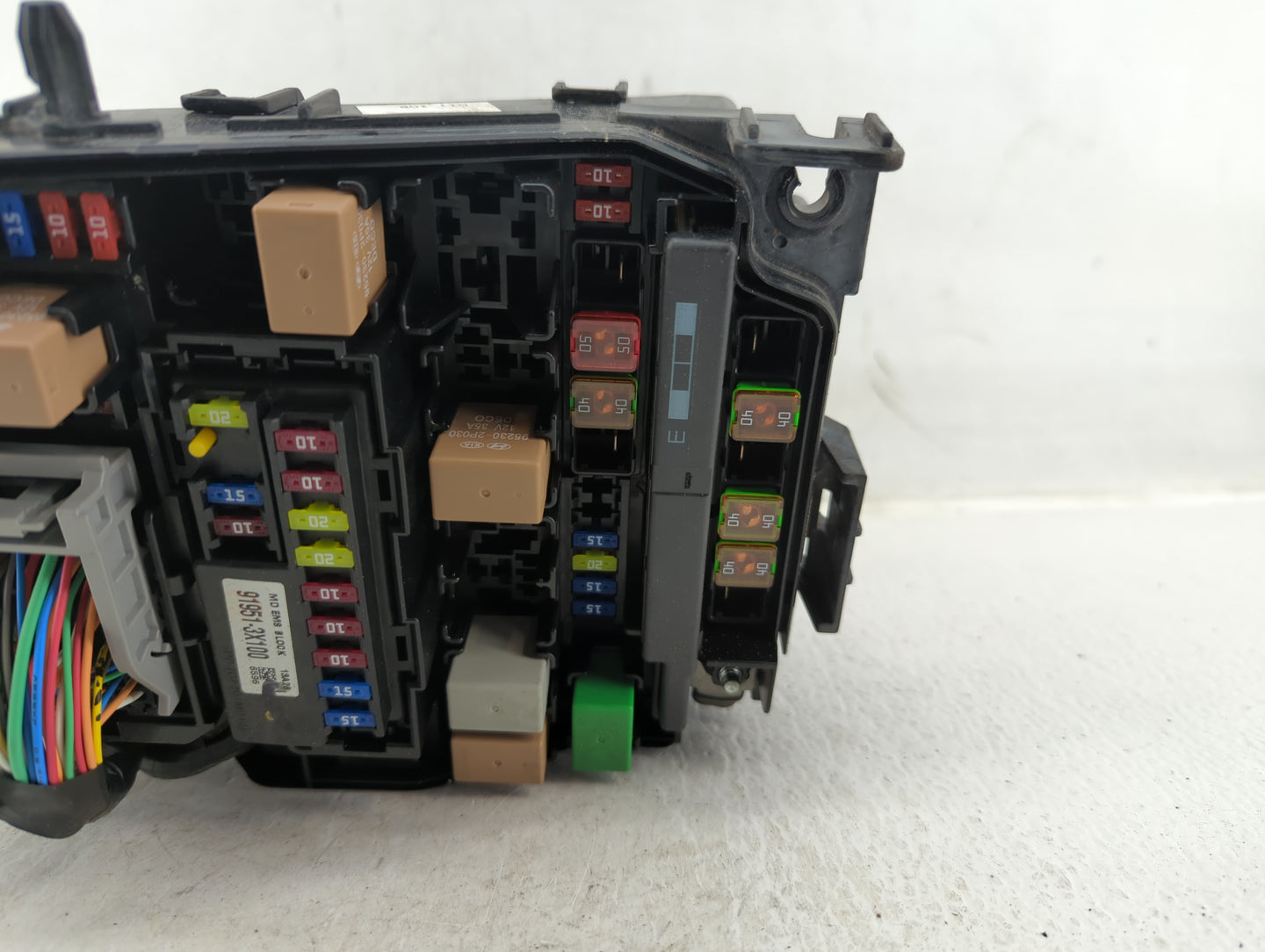 2014-2016 Kia Forte Fusebox Fuse Box Panel Relay Module P/N:91950-3X100 Fits Fits 2014 2015 2016 OEM Used Auto Parts - Oemus