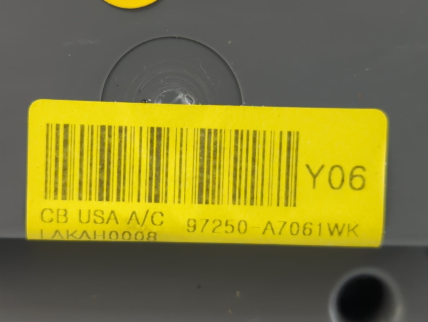 2014-2016 Kia Forte Climate Control Module Temperature AC/Heater Replacement P/N:97250-A7061WK Fits Fits 2014 2015 2016 OEM 