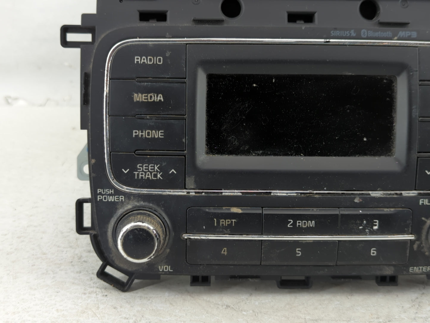 2014-2016 Kia Forte Radio AM FM Cd Player Receiver Replacement P/N:96170-A7171WK Fits Fits 2014 2015 2016 OEM Used Auto Part