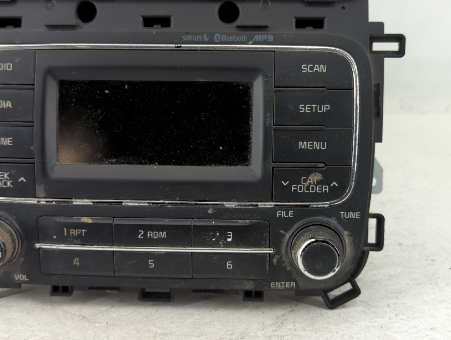 2014-2016 Kia Forte Radio AM FM Cd Player Receiver Replacement P/N:96170-A7171WK Fits Fits 2014 2015 2016 OEM Used Auto Part
