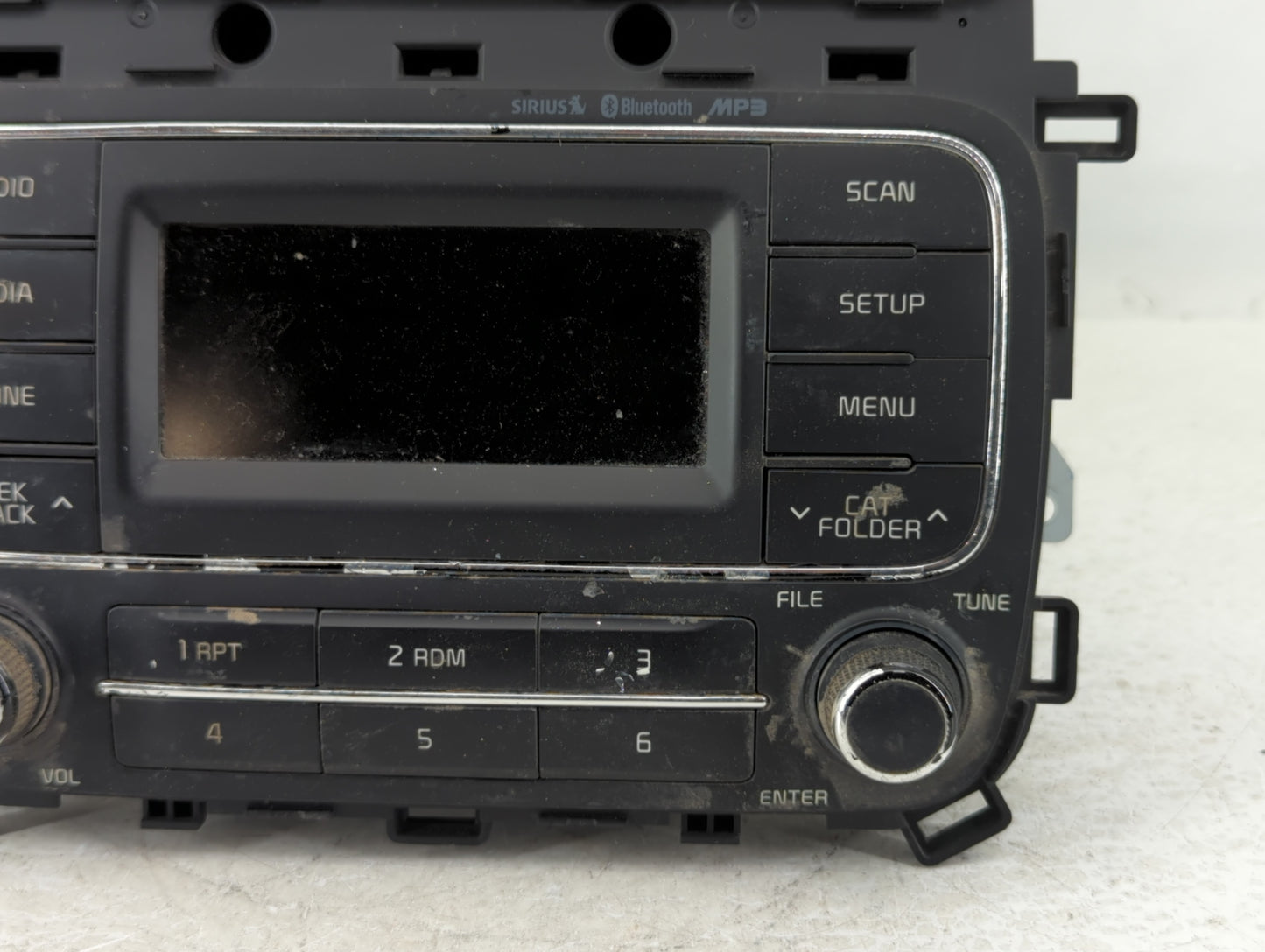 2014-2016 Kia Forte Radio AM FM Cd Player Receiver Replacement P/N:96170-A7171WK Fits Fits 2014 2015 2016 OEM Used Auto Part