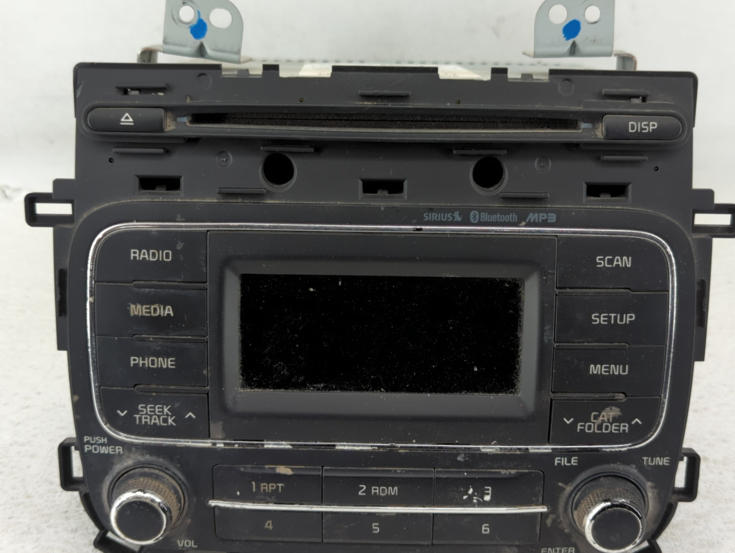 2014-2016 Kia Forte Radio AM FM Cd Player Receiver Replacement P/N:96170-A7171WK Fits Fits 2014 2015 2016 OEM Used Auto Part