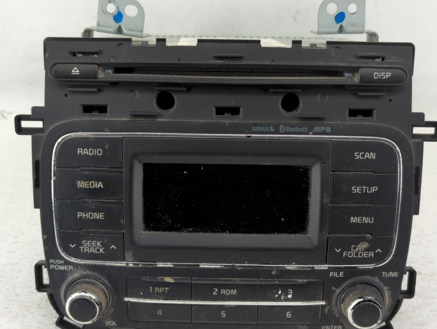 2014-2016 Kia Forte Radio AM FM Cd Player Receiver Replacement P/N:96170-A7171WK Fits Fits 2014 2015 2016 OEM Used Auto Part