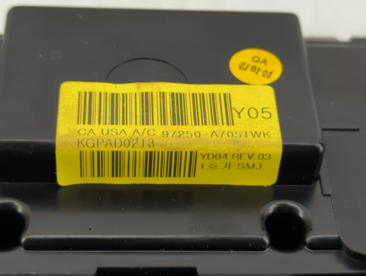 2014-2016 Kia Forte Climate Control Module Temperature AC/Heater Replacement P/N:97250-A7051WK Fits Fits 2014 2015 2016 OEM 