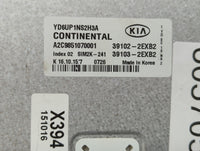 2016 Kia Forte PCM Engine Control Computer ECU ECM PCU OEM P/N:39102-2EXB2 Fits OEM Used Auto Parts - Oemusedautoparts1.com