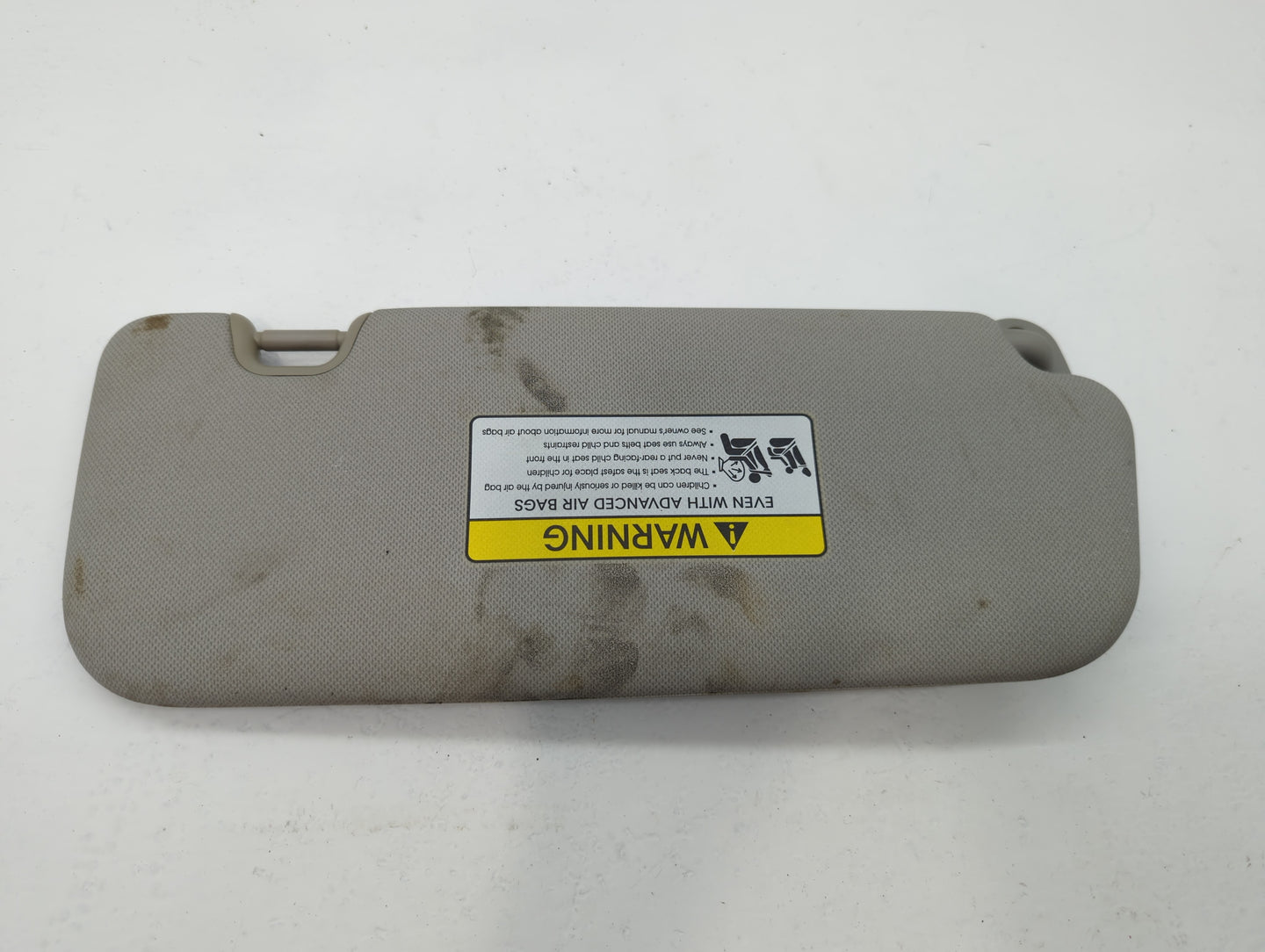 2014-2016 Kia Forte Sun Visor Shade Replacement Driver Left Mirror Fits Fits 2014 2015 2016 OEM Used Auto Parts - Oemusedaut