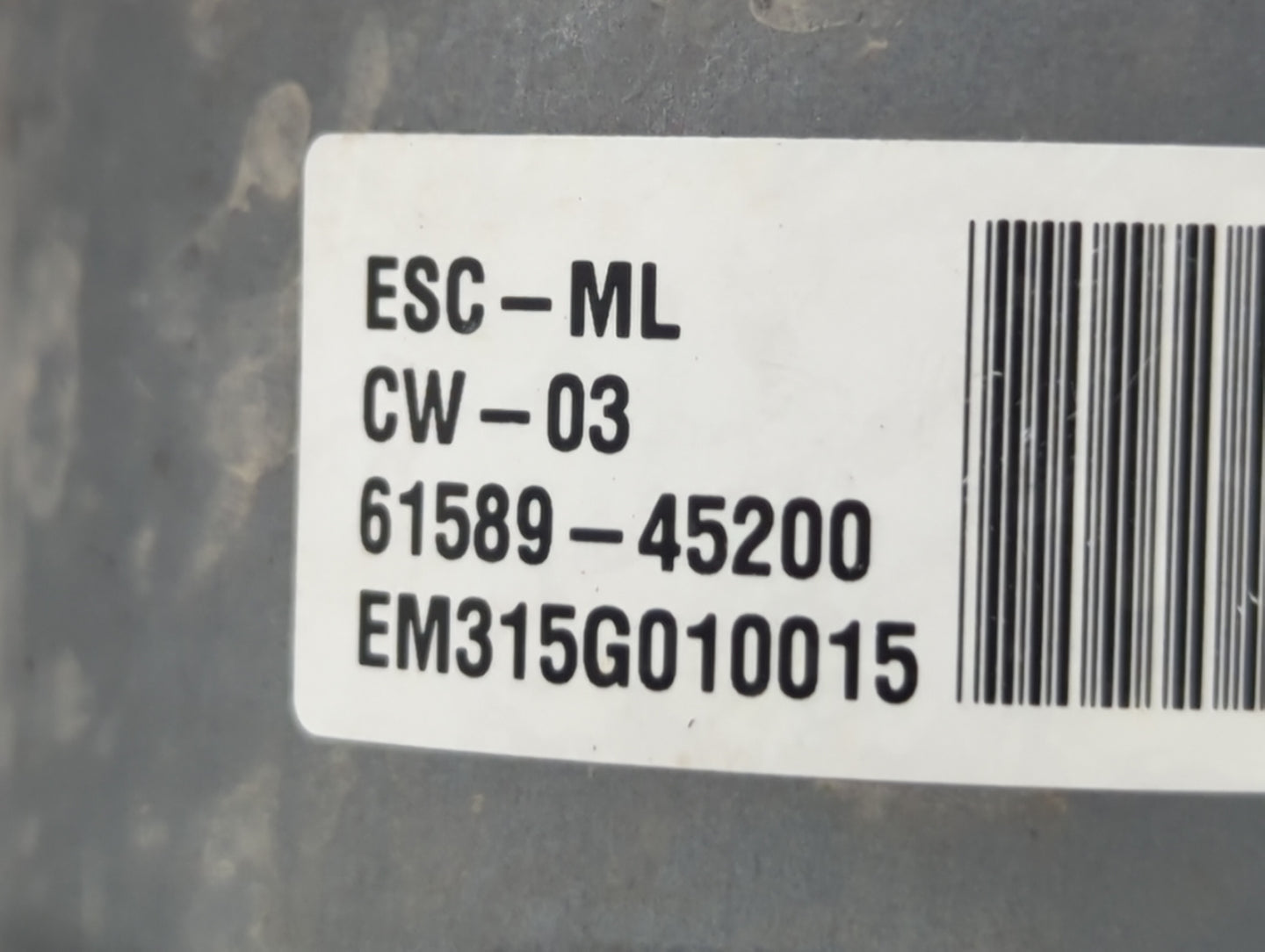 2014-2016 Kia Forte ABS Pump Control Module Replacement P/N:58920-A7200 Fits Fits 2014 2015 2016 OEM Used Auto Parts - Oemus