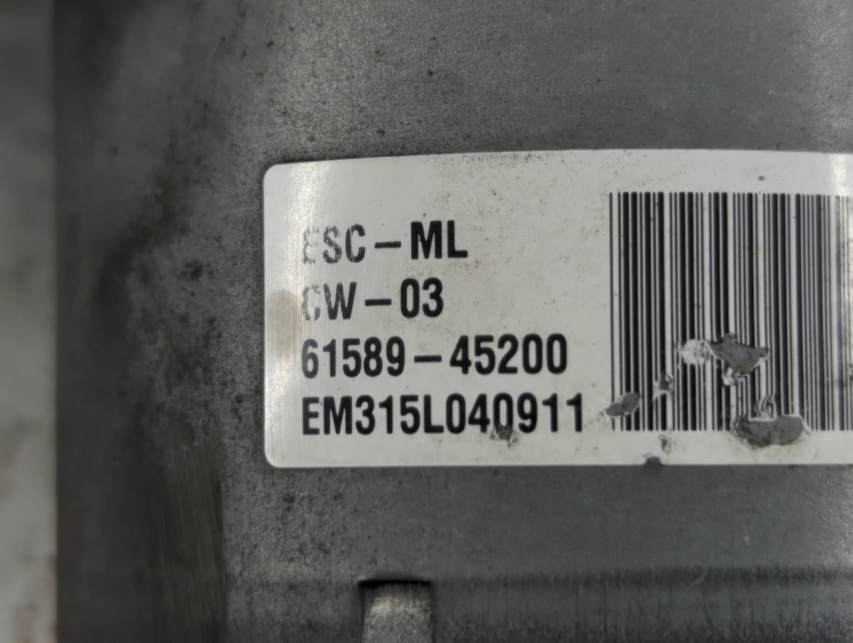 2014-2016 Kia Forte Anti-Lock Brake ABS Pump Module Actuator OEM P/N:58920-A7200 Fits Fits 2014 2015 2016 OEM Used Auto Part