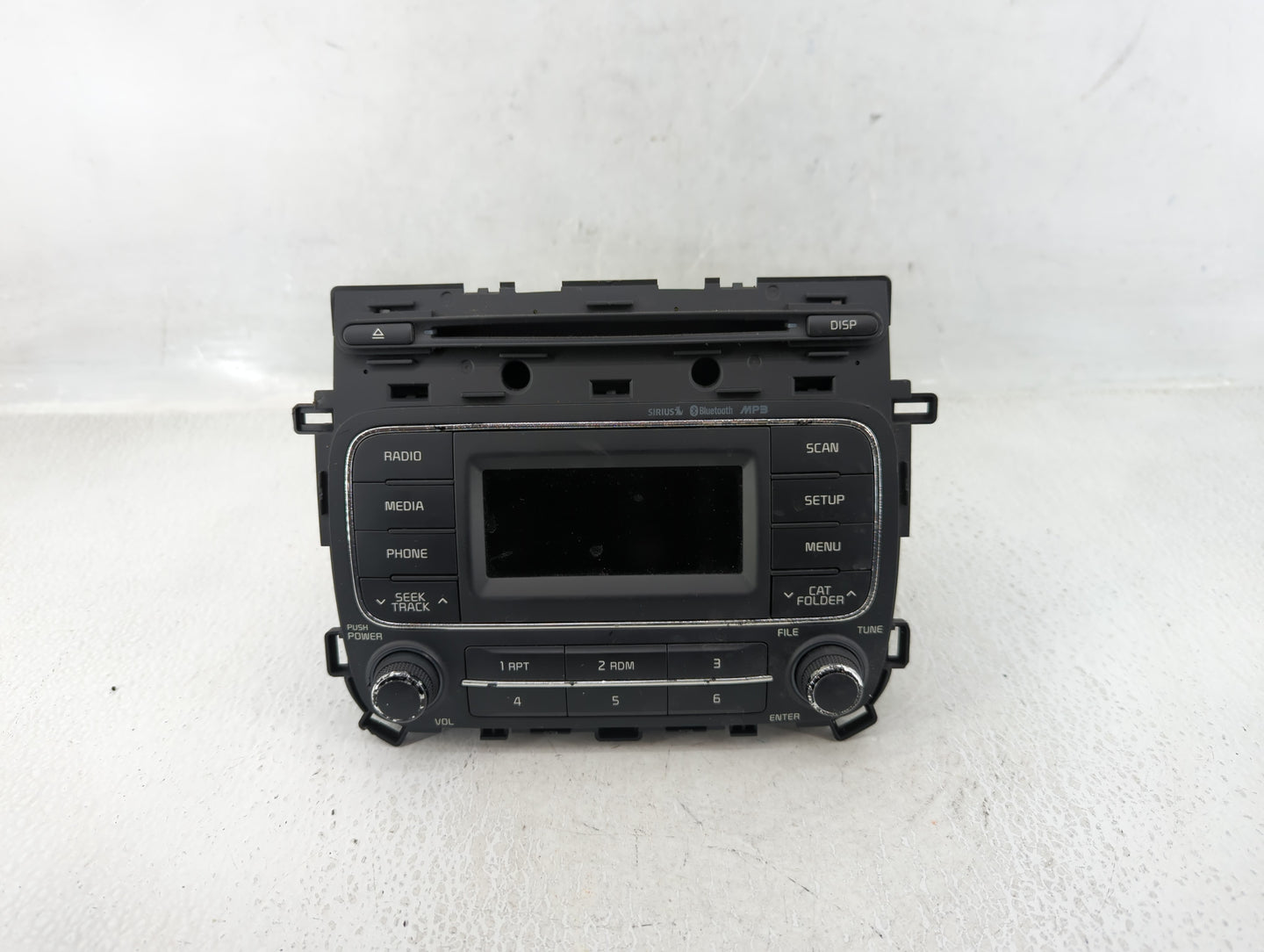 2014-2016 Kia Forte Radio AM FM Cd Player Receiver Replacement P/N:96170-A7171WK Fits Fits 2014 2015 2016 OEM Used Auto Part