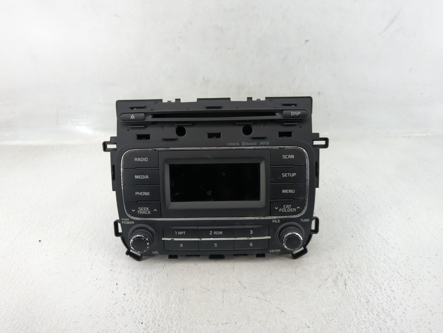 2014-2016 Kia Forte Radio AM FM Cd Player Receiver Replacement P/N:96170-A7171WK Fits Fits 2014 2015 2016 OEM Used Auto Part