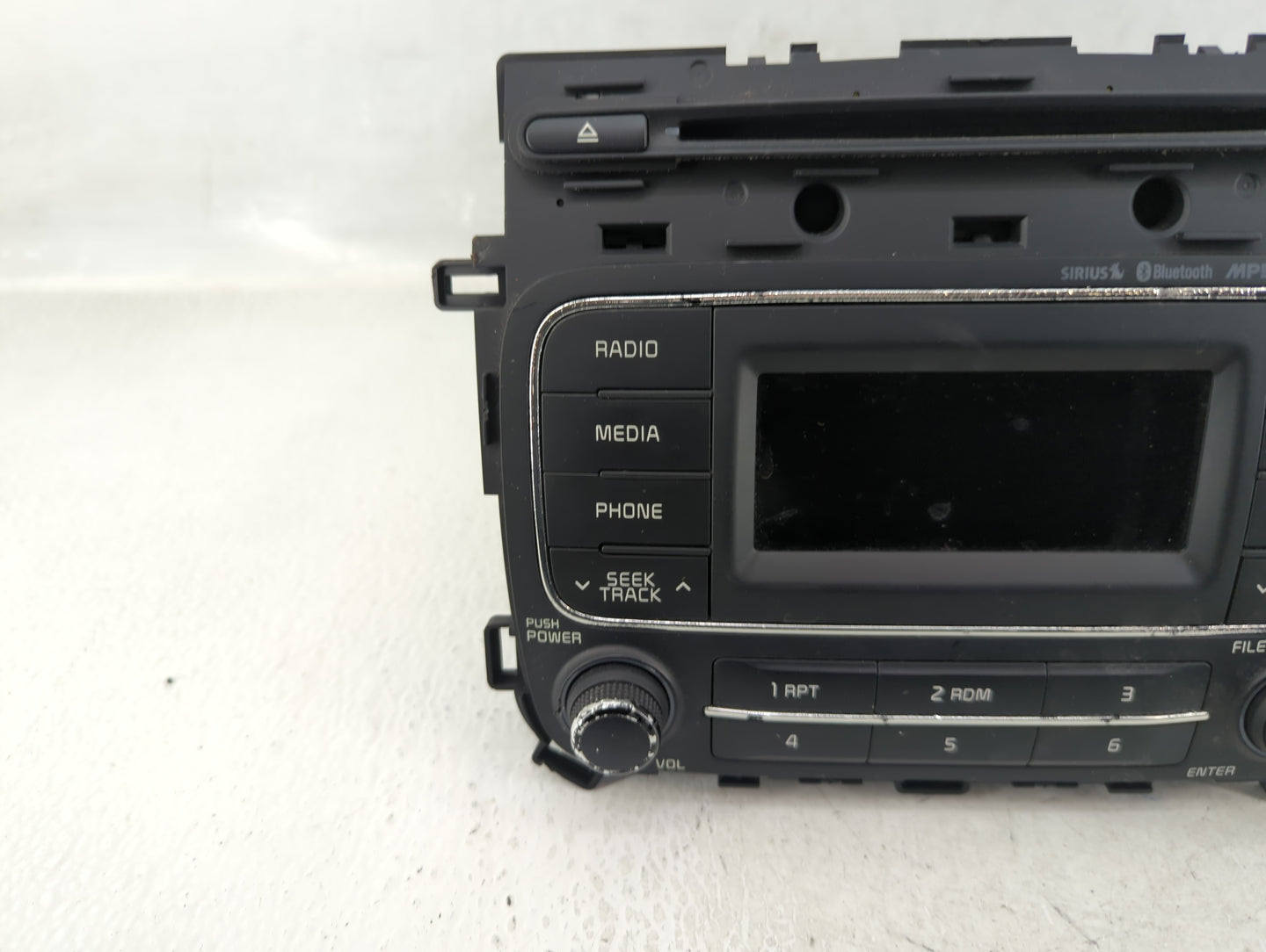 2014-2016 Kia Forte Radio AM FM Cd Player Receiver Replacement P/N:96170-A7171WK Fits Fits 2014 2015 2016 OEM Used Auto Part