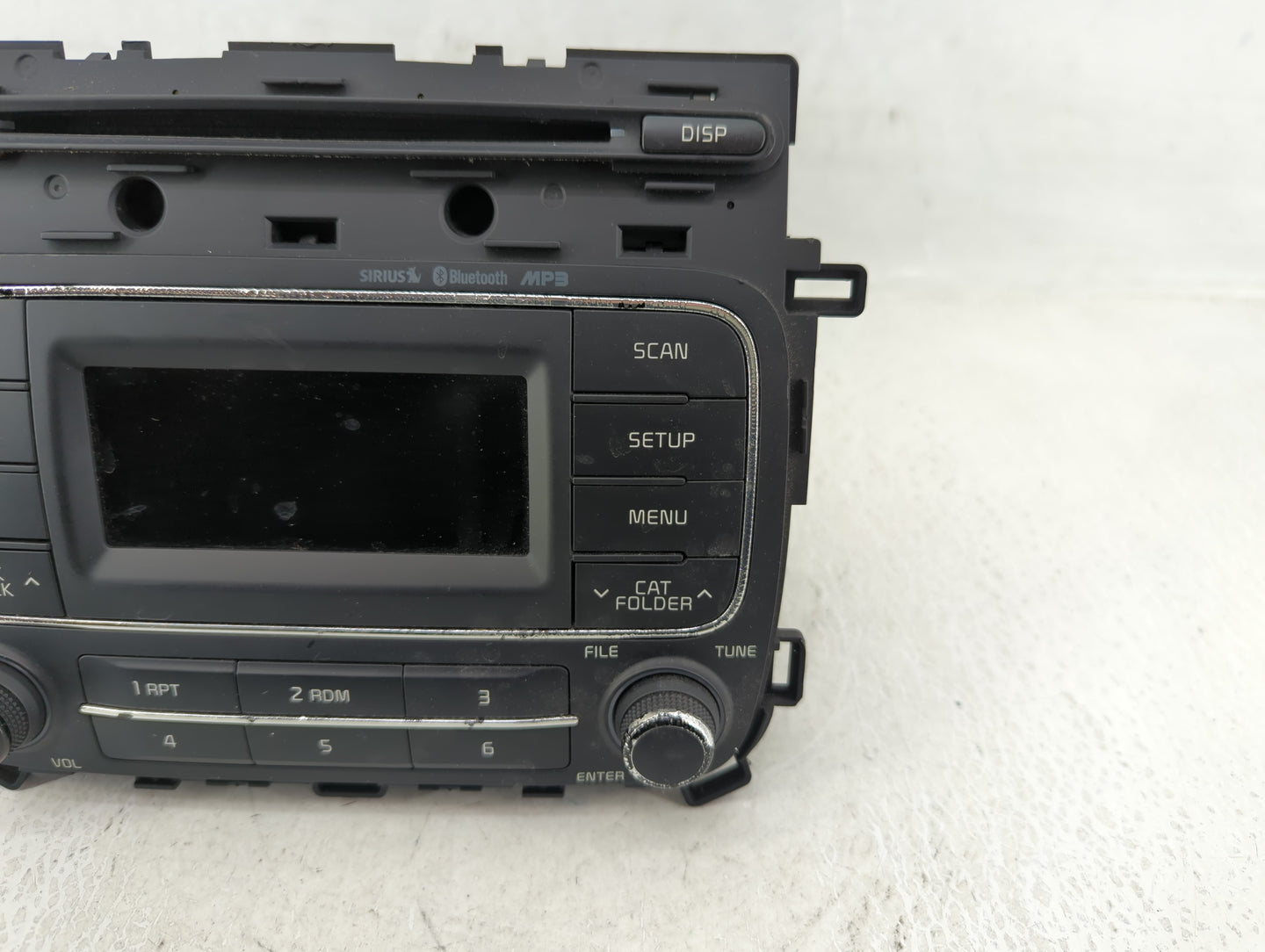 2014-2016 Kia Forte Radio AM FM Cd Player Receiver Replacement P/N:96170-A7171WK Fits Fits 2014 2015 2016 OEM Used Auto Part