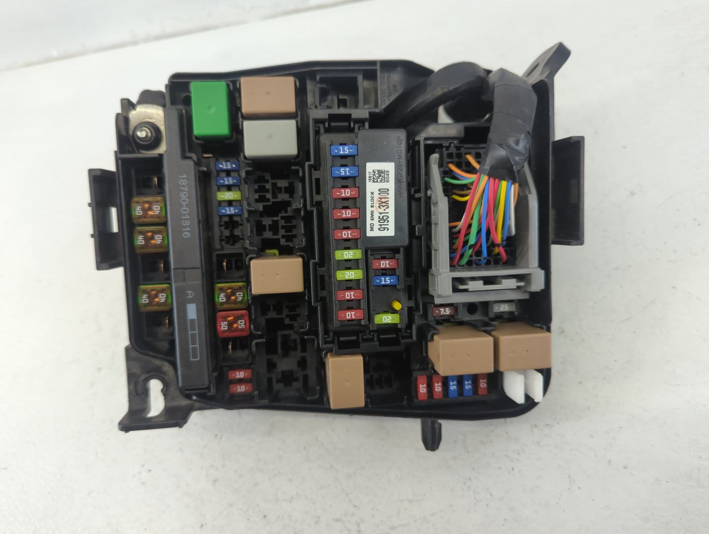 2014-2016 Kia Forte Fusebox Fuse Box Panel Relay Module P/N:91204 A7632 Fits Fits 2014 2015 2016 OEM Used Auto Parts - Oemus