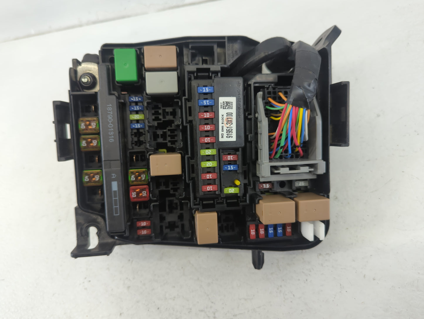 2014-2016 Kia Forte Fusebox Fuse Box Panel Relay Module P/N:91204 A7632 Fits Fits 2014 2015 2016 OEM Used Auto Parts - Oemus